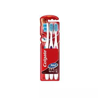 Colgate Visible White Toothbrush 3 Pk Case Pk 36