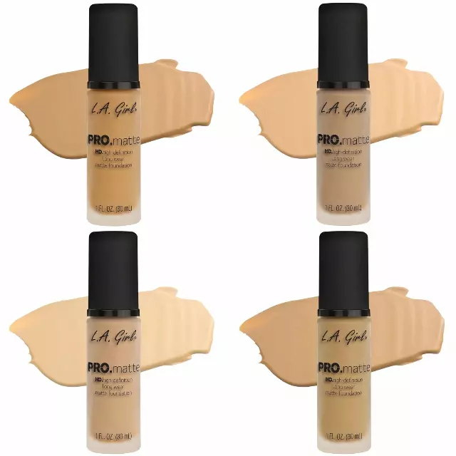 L.A. Girl Pro Matte Foundation Assorted - Wholesale 15 Units (GCD266.1ASS)