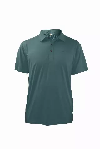 Men's Short Sleeve Polo Shirt BLACK- Style #MS016- $7.90/ Unit MINIMUM 24 PCS - PLEASE SEE DESCRIPTION - S-2XL — Green