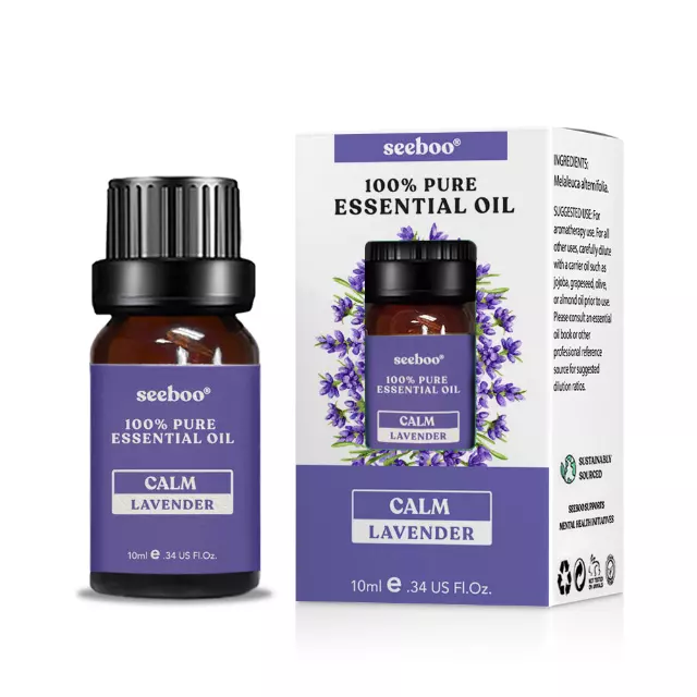100% PURE THERAPEUTIC GRADE ESSENTIAL OIL — Lavender