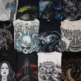 Wholesale Y2K Men's T-Shirts (10 Pieces)