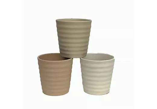 CP1000ASST1 – 5” x 5” 3 assorted color orchid pot (4.5” opening)-“each”- min 12 pcs