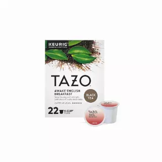 Tazo Awake English Breakfast Black Tea K Cups – 4 Packs