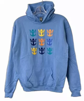 #7K-705-PR Youth Printed Pullover Hoodies – $1.90 each (2 Pieces)
