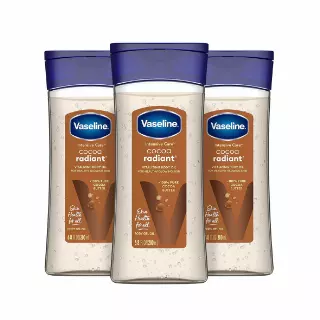 Vaseline Intensive Care Cocoa Radiant Pack of 3 - 6.8 oz