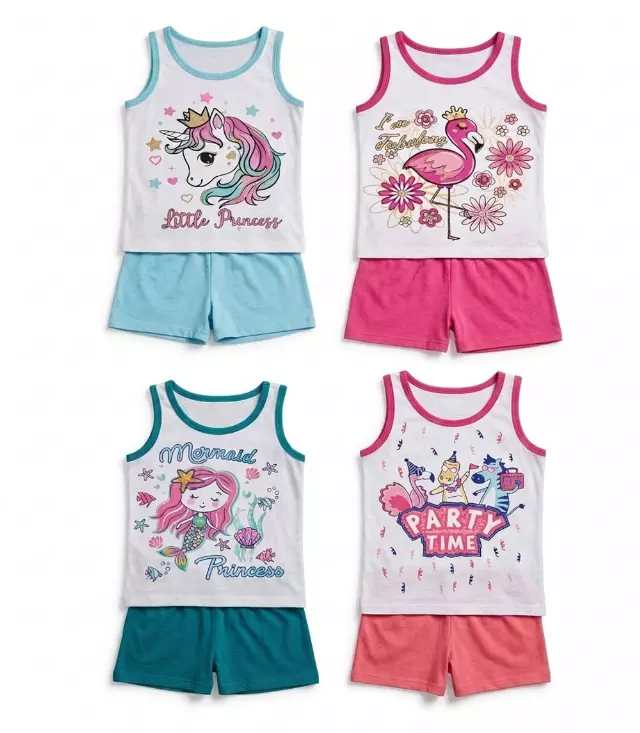 TEDDYBOOM Toddler Layette Tank Sets (4 DZ Minimum) - 0400502