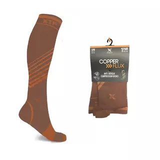 Copper Compression Striped Knee High Socks — Large/XL · SKU EF-STECS-L-HIC