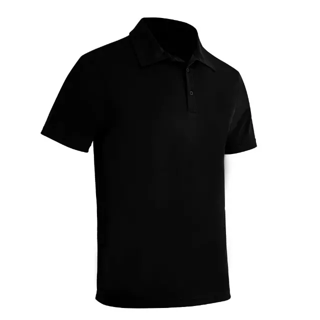 KID'S PERFORMANCE POLO SHIRT OPEN MESH BIRDS EYE - Style #LHK13 - $3.90/Unit MINIMUM 24 PCS - PLEASE SEE DESCRIPTION — Black