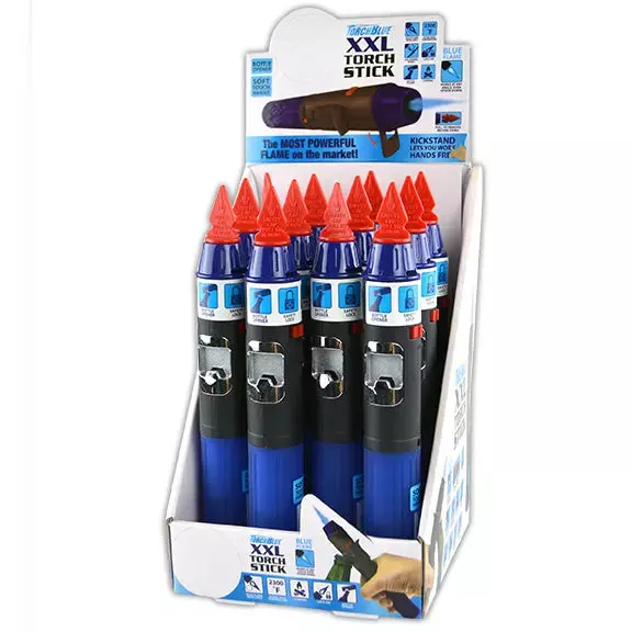 Torch Stick Lighter with Bottle Opener - 12 Pieces Per Retail Ready Display 22226