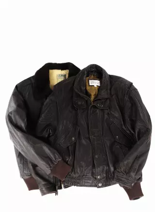 Vintage Men's Leather Jacket Mix of 10