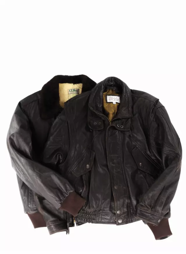 Vintage Men's Leather Jacket Mix of 10