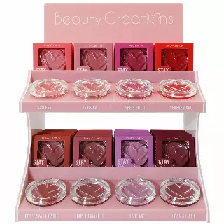 Beauty Creations Stay Blushin Cute Lip And Cheek Balm - Wholesale Display 48 Units (SBCBD)