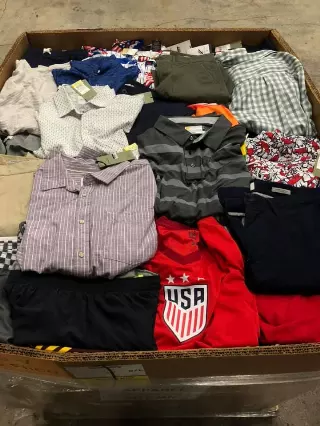 Men's wholesale clothing lot · mixed apparel