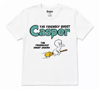 CASPER THE FRIENDLY GHOST T-SHIRT WHITE