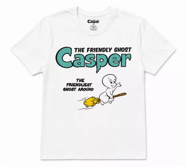CASPER THE FRIENDLY GHOST T-SHIRT WHITE
