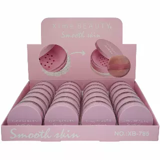 Xime Beauty Smooth Skin Translucent Powder - Wholesale Display 24 Units (XB-785)
