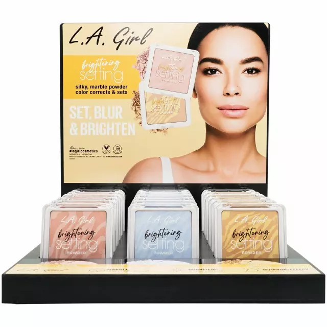 L.A. Girl Brightening Setting - Wholesale Display 18 Units (GPD527)