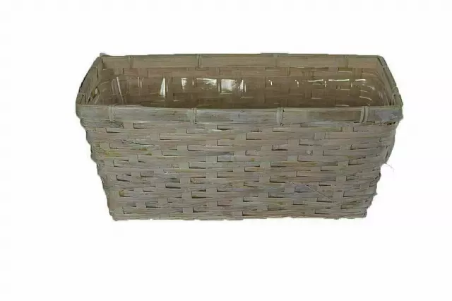 MS1050-14WW – 14” x 7.5” Rect. WW pot Basket (fits 2-6” pots) w/liners-“each” Min 12 – Case 48 pcs