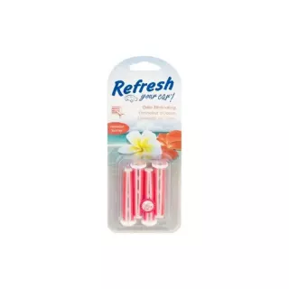 Refresh Your Car! E300887500 Auto Vent Stick, 4 Per Pack