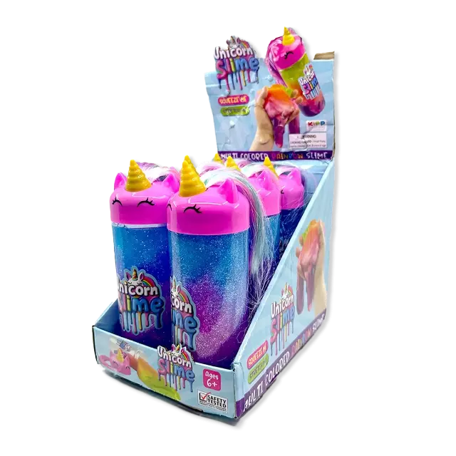 Unicorn Slime - 6 Pieces Per Retail Ready Display 25490