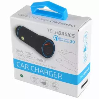 Car Charger with Dual USB / USB-C Ports 2.4 Amp - 5 Pieces Per Pack 26248