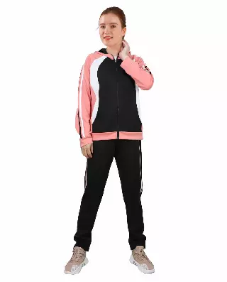 Women's Sweatshirt and Sweatpants Set- Style #LJS601- $14.00/Unit - 12PCS/CS - PLEASE SEE DESCRIPTION — Coral