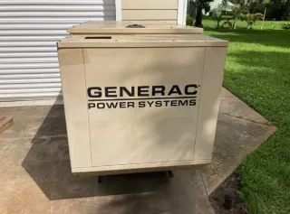 Generator 35KW 3PH Pallets