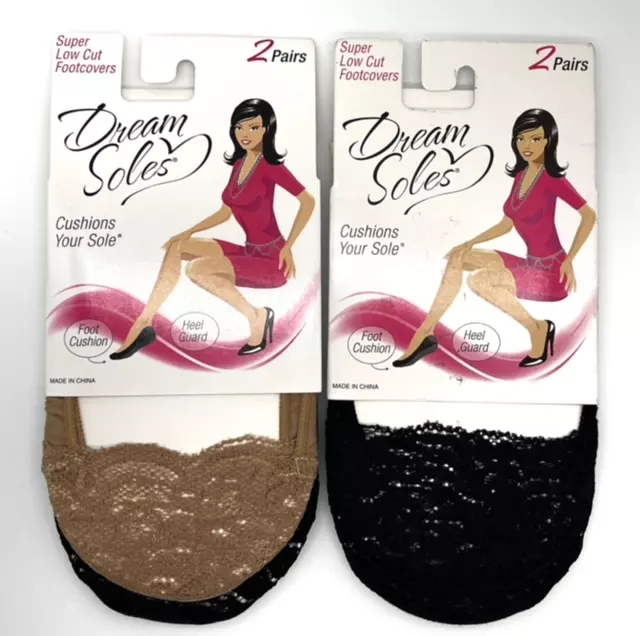#6-2415 Women’s Super Low Cut Foot Covers – $.60 Per 2 Pair Pack (30 Packs)