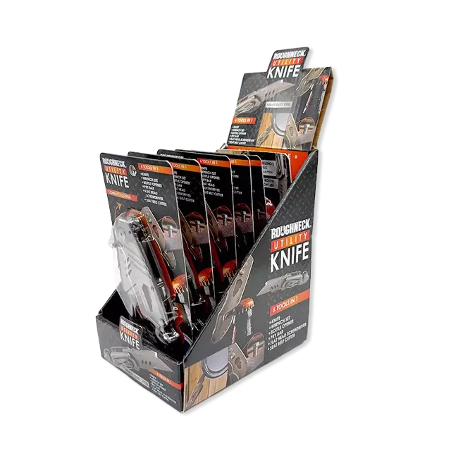 Box Cutter Knife Blade - 6 Pieces Per Retail Ready Display 25848