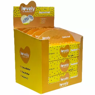 Face Beautiful Lovely Lip Balm Passion Fruit - Wholesale Display 12 Units (FB-015)