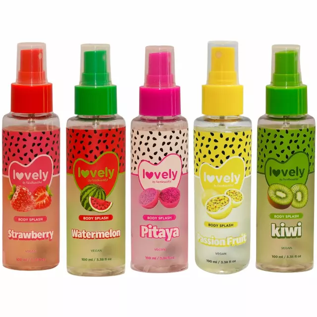 Face Beautiful Lovely Body Splash Assorted - Wholesale 5 Units (FB-001)