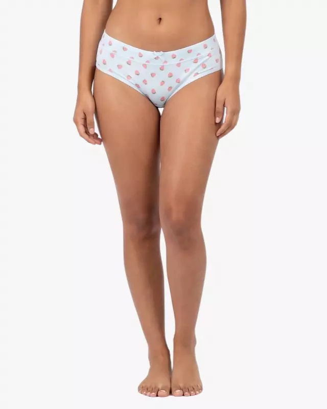 Milly Hipster 5-Pack Panties — Baby Blue / XL
