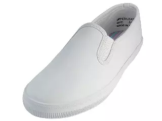S445L-W - Wholesale Women's "Easy USA" Comfortable Twin Gore Action Leather Upper Slip-On Shoes
