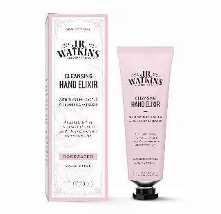 WHOLESALE J.R. WATKINS CLEANSING HAND ELIXIR 1 OZ - ROSEWATER - 48 PIECE LOT