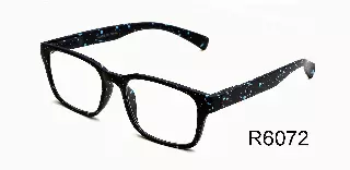 R6072 Square frame reading glasses — +2.00(12PCS)