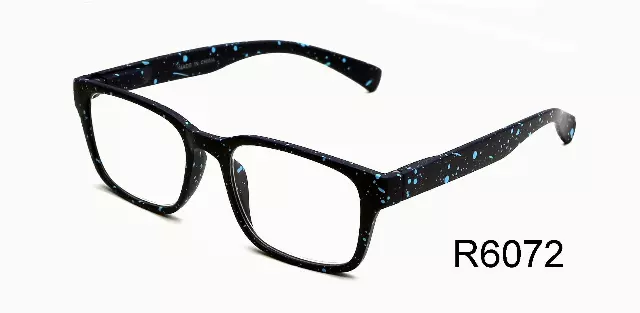 R6072 Square frame reading glasses — +2.00(12PCS)