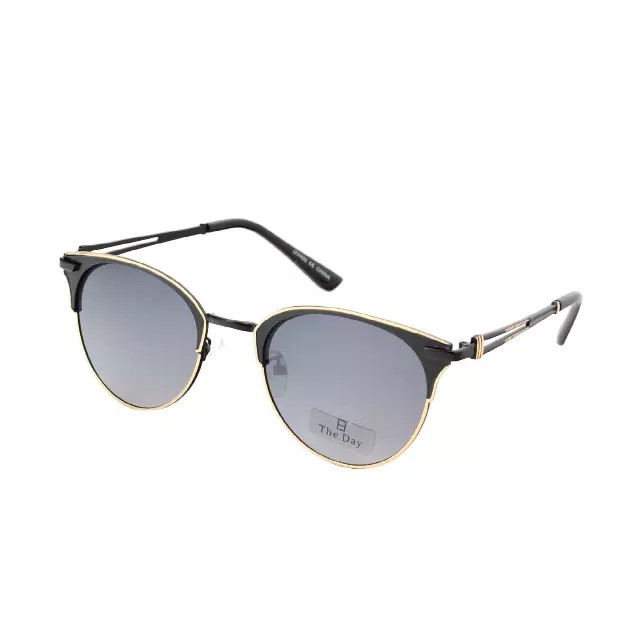 Modern Clubmaster Sunglasses with Split Temple Design TD10157