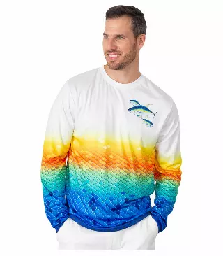 Men Performance Top Fish Graphic-7666309