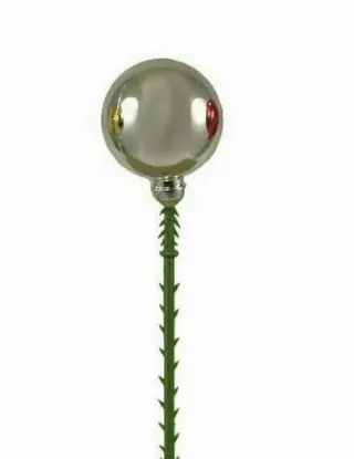 PLX40SIL – 40mm Plastic Ball – Min. 6 dozen – Case 96 Dozen