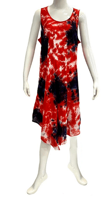#575-2229 Crepe Tie Dye Sundress – One Size – $5.45 each (12 Pieces)