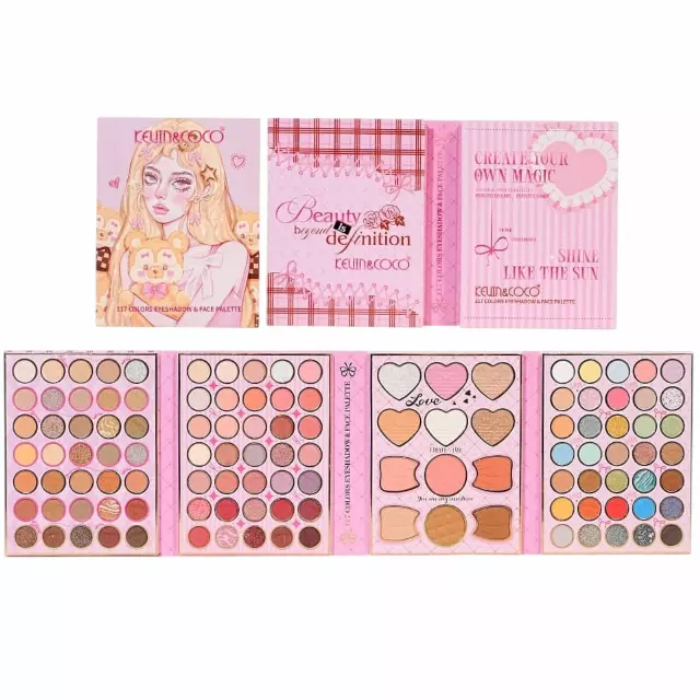 Kevin & Coco Teddy Bear Girl Eyeshadow - Wholesale 12 Units (KC1611)