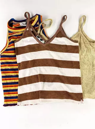 Vintage & Modern Women's Tank & Cropped Tops Mix of 10