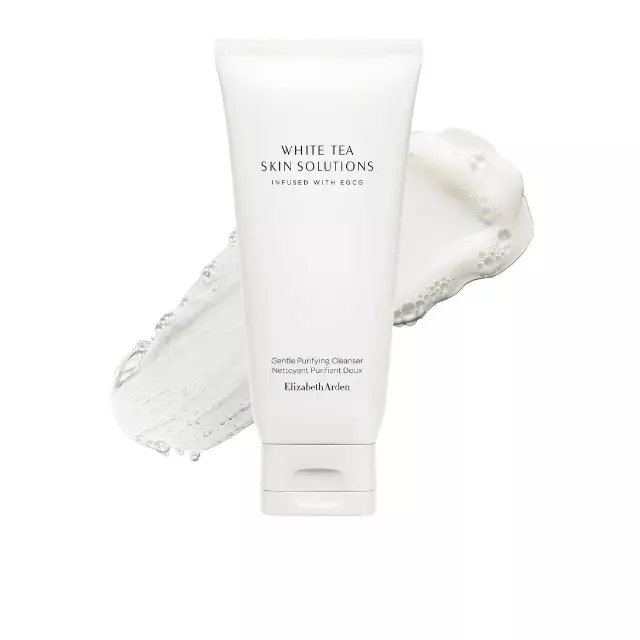 WHOLESALE ELIZABETH ARDEN WHITE TEA SKIN SOLUTIONS GENTLE PURIFYING CLEANSER 4.2 OZ - 48 PIECE LOT