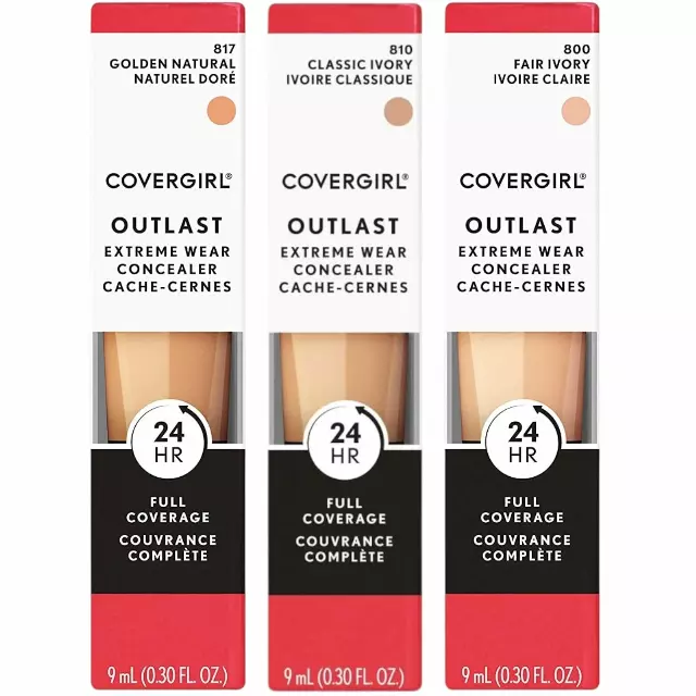 Covergirl Outlast Extreme Wear Concealer Assorted - Wholesale 12 Units (COVEWCASS)