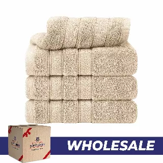 Salem 4 Piece 100% Cotton Luxury Turkish Hand Towel Sets - Wholesale hand towels