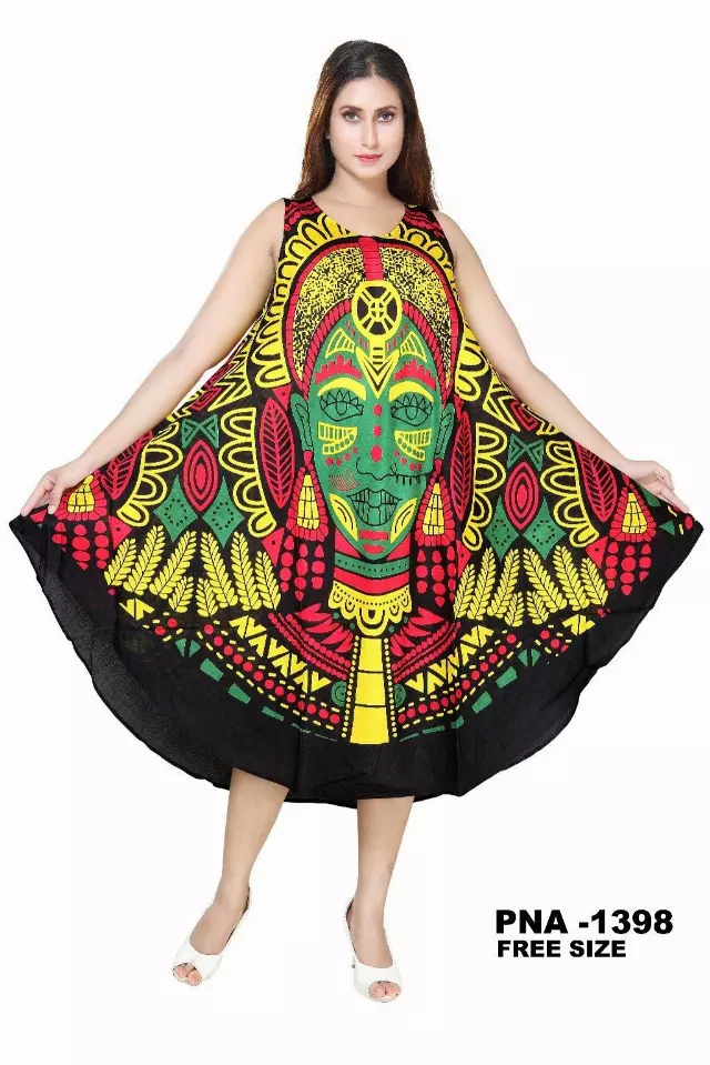 PND-1398 -Cultural Umbrella Dress - (6-PCS PRE-PACK) ($8 Each)