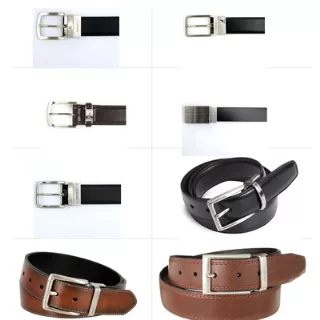 Nautica wholesale men's leather belts assortment 12pcs.
