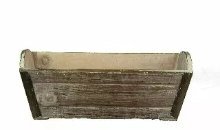 WB1237 – 11” x 5” Rectangular antique wash wood box (3.5” deep) W/L-“each” Min 12- case pk 48