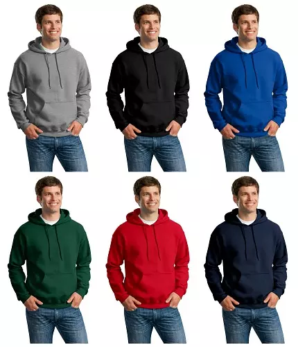 #7M-716-G GILDAN Pullover Hoodie – $4.90 each (24 Pieces)
