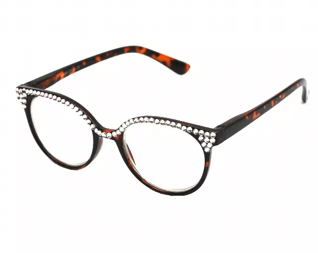 R3001 rhinestones cat eye — +4.00(1dz)